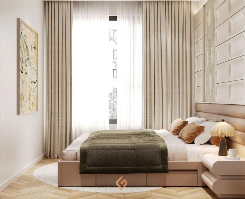 thiết kế nội thất phòng ngủ biệt thự