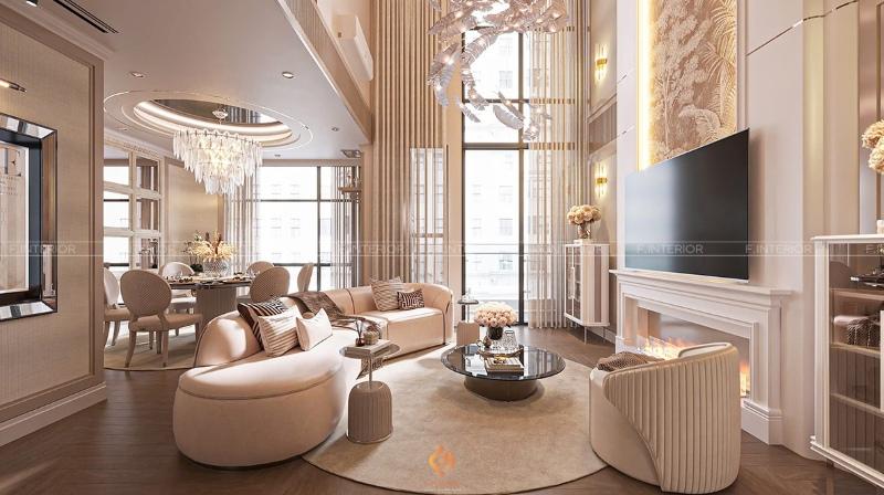 thiết kế nội thất nhà 2 tầng