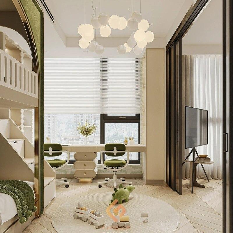 thiết kế nội thất nhà 2 tầng