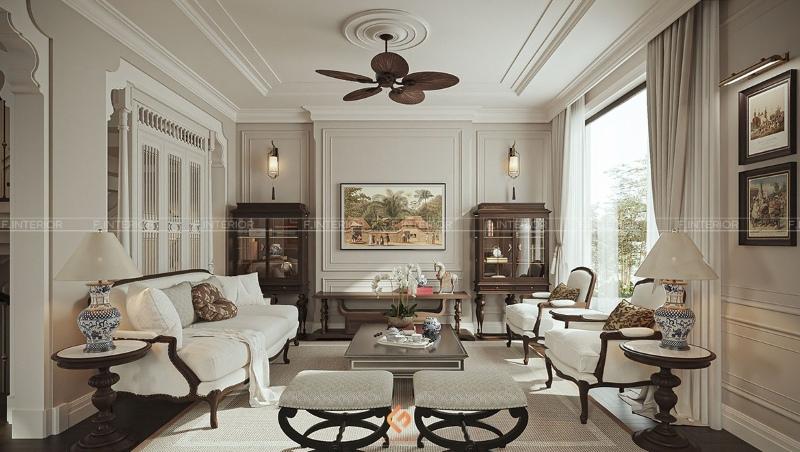 thiết kế nội thất nhà 2 tầng