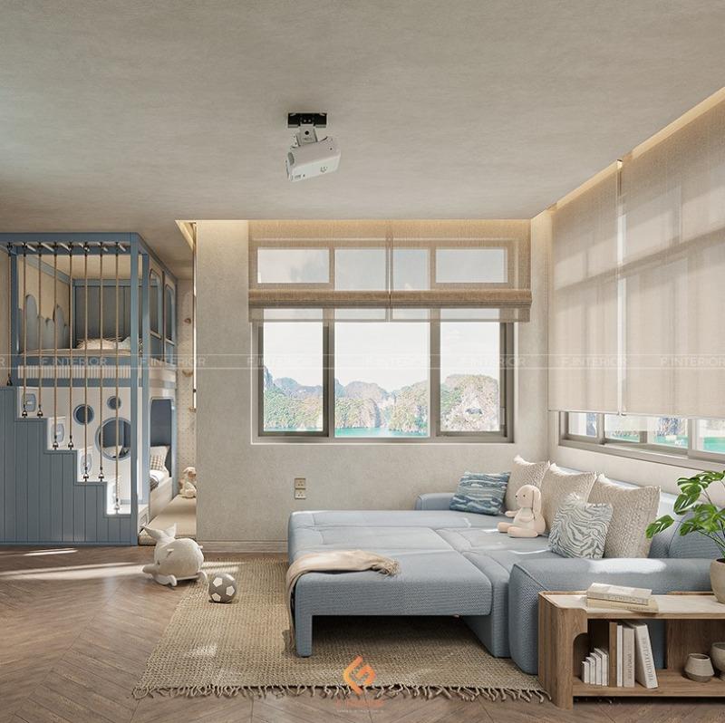 thiết kế nội thất nhà 2 tầng