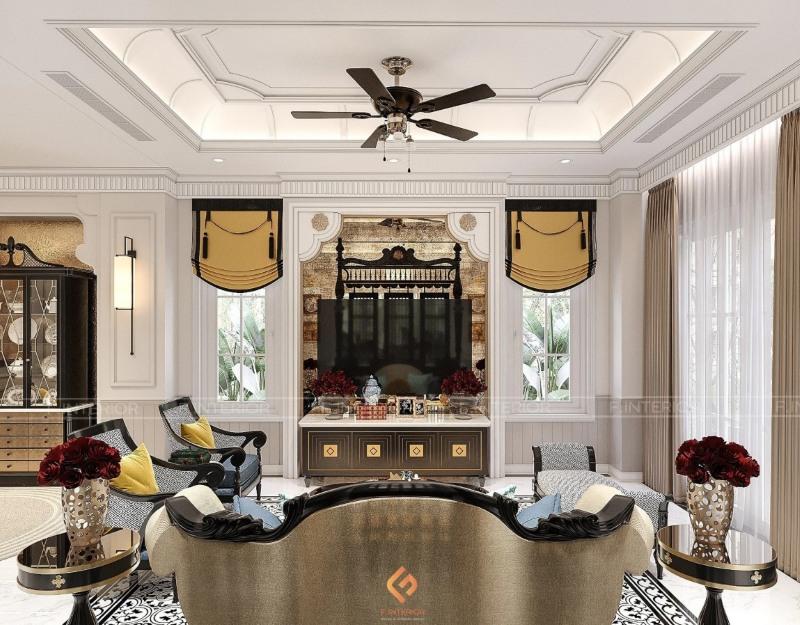 thiết kế nội thất nhà 3 tầng