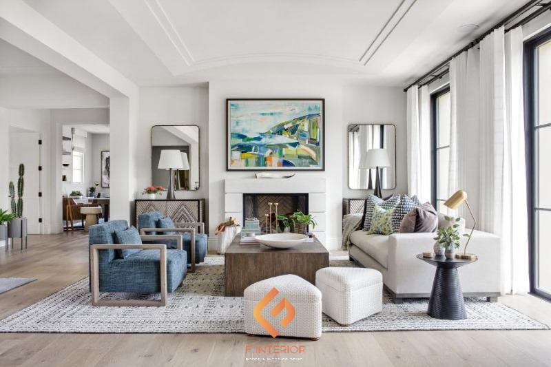 thiết kế nội thất nhà phố 5x20m