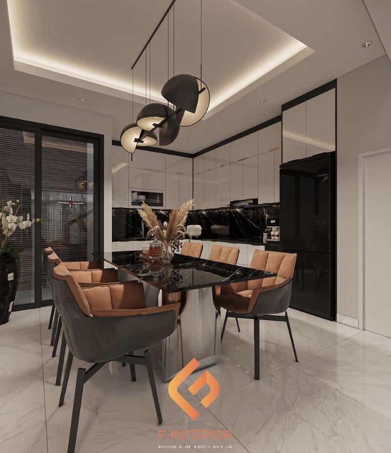 thiết kế nội thất nhà phố 5x20m