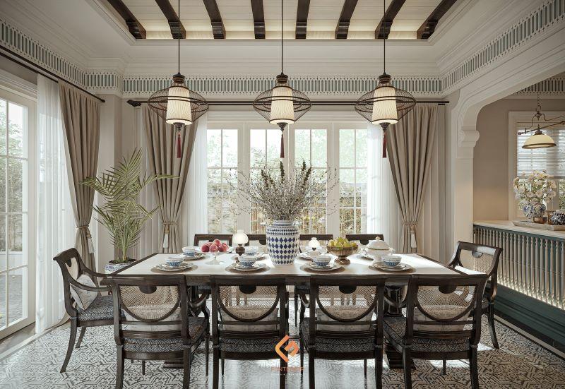 thiết kế nội thất nhà phố 5x20m