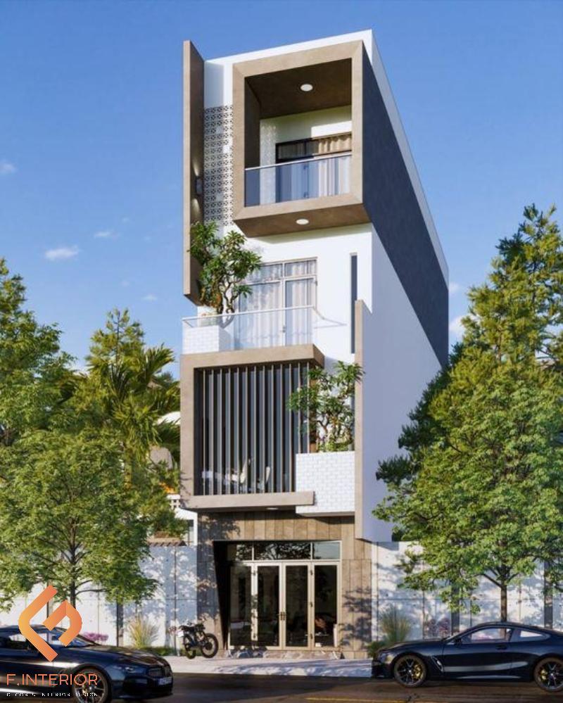 thiết kế nội thất nhà phố 5x20m