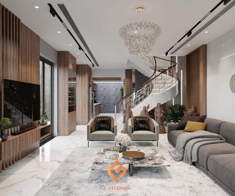 thiết kế nhà ống 2 tầng 80m2