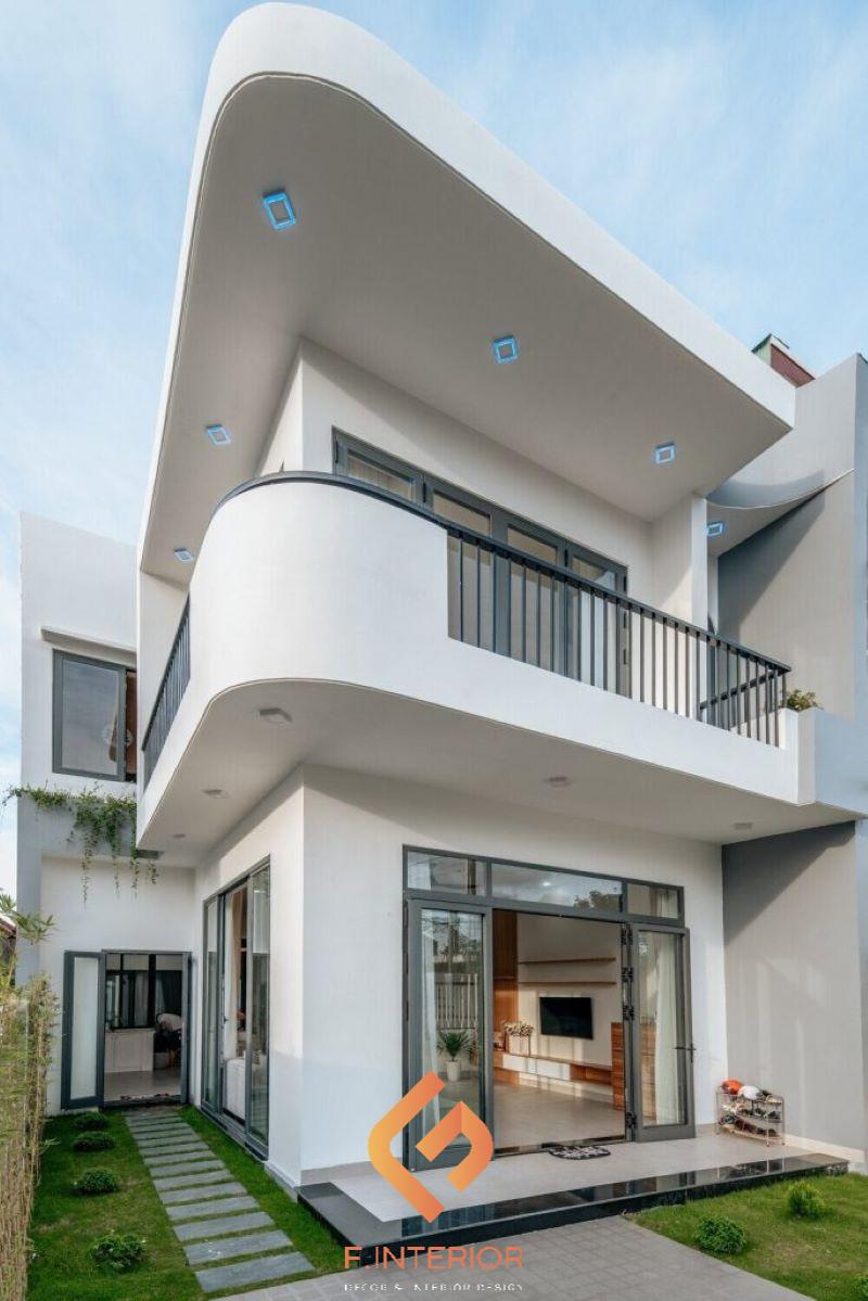 thiết kế nhà ống 2 tầng 80m2