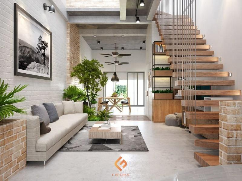 thiết kế nội thất nhà ống 5m