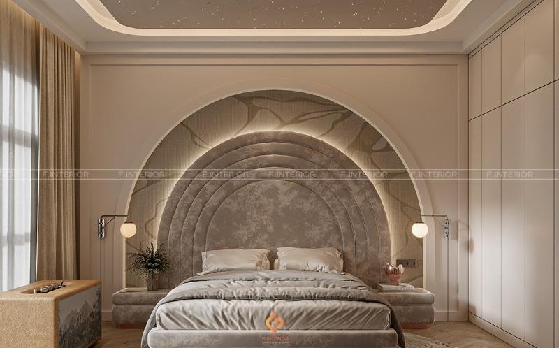 thiết kế nội thất nhà phố 2 tầng