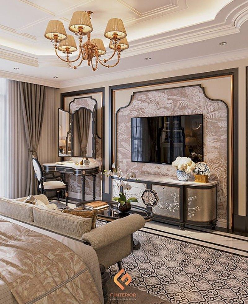 thiết kế nội thất nhà phố 2 tầng