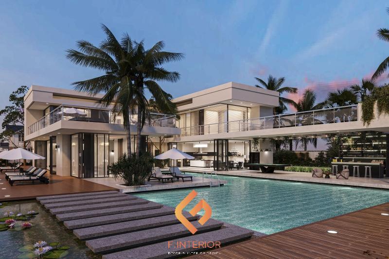 thiết kế nội thất biệt thự nhà vườn