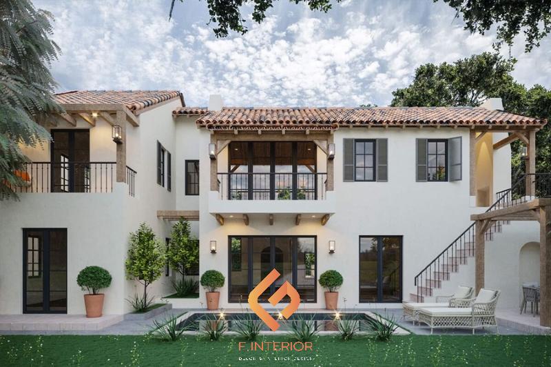 thiết kế nội thất biệt thự nhà vườn