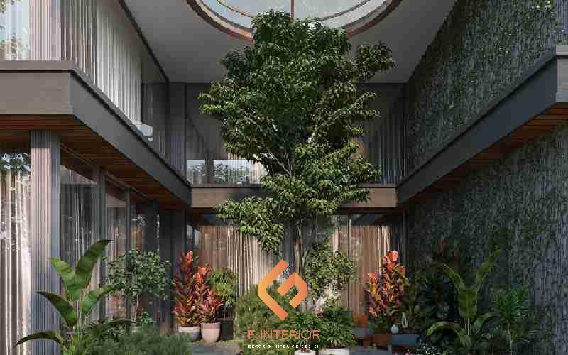 thiết kế nội thất biệt thự nhà vườn