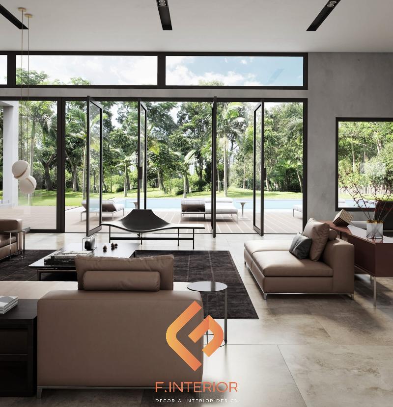 thiết kế nội thất biệt thự nhà vườn