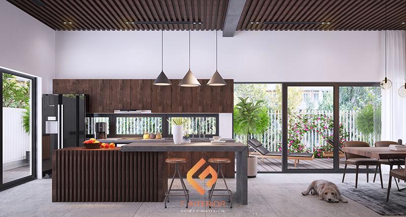 thiết kế nội thất biệt thự nhà vườn