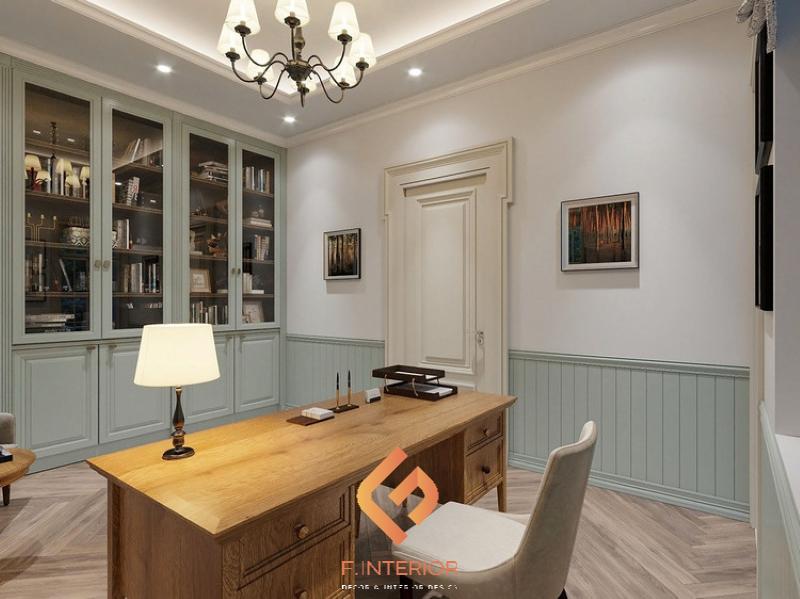 thiết kế nội thất biệt thự tân cổ điển