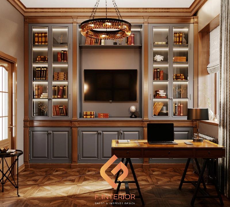 thiết kế nội thất biệt thự tân cổ điển