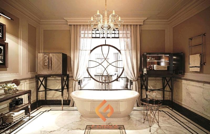 thiết kế nội thất biệt thự tân cổ điển