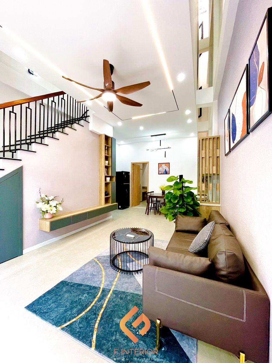 thiết kế nội thất nhà ống mặt tiền 3m