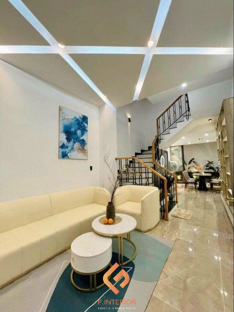 thiết kế nội thất nhà ống mặt tiền 3m