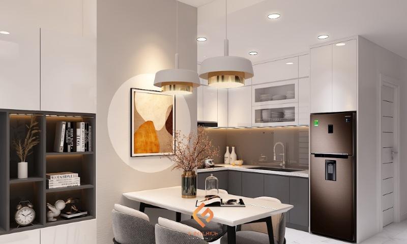 thiết kế nội thất nhà ống mặt tiền 3m