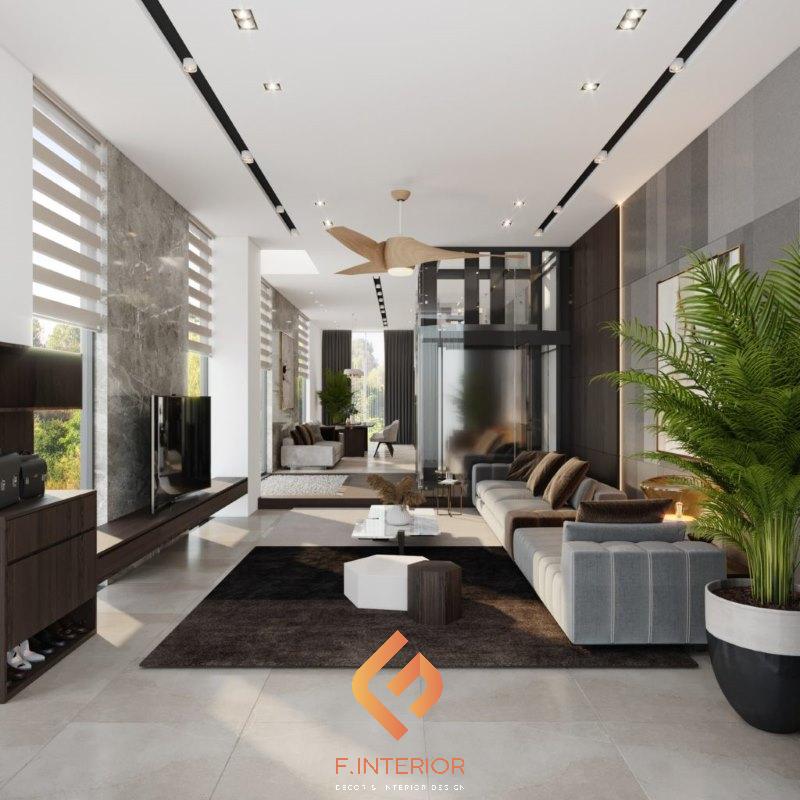 thiết kế nội thất nhà ống mặt tiền 4m