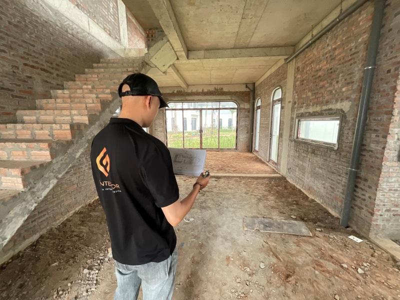 thiết kế nội thất phòng bếp nhà ống