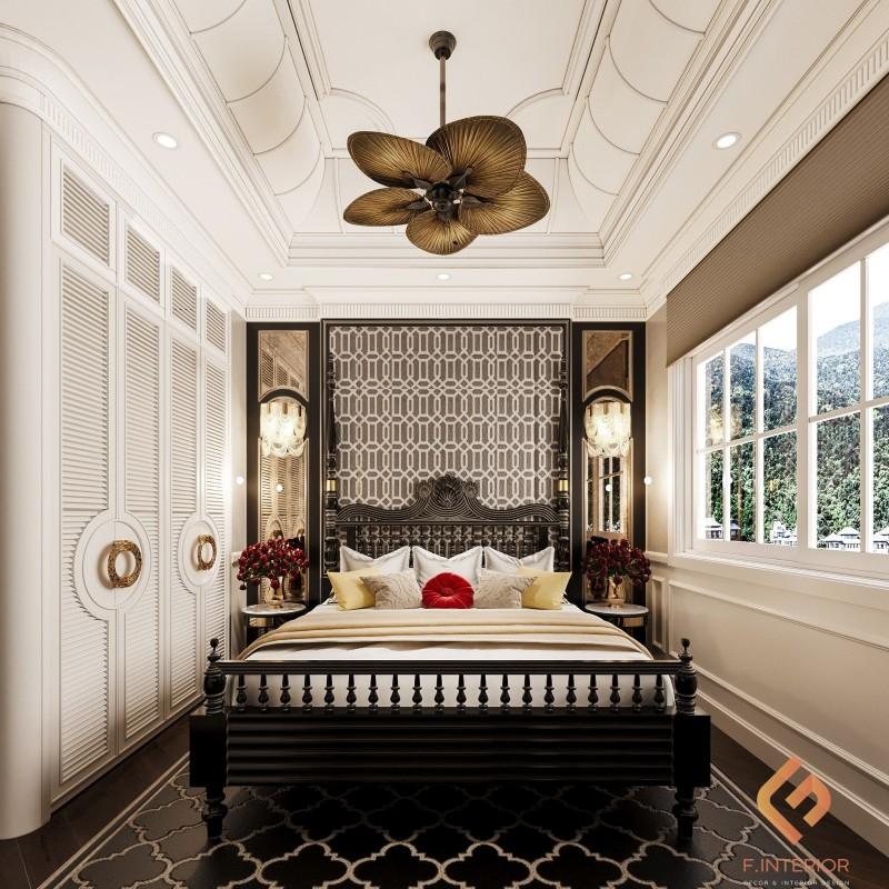 thiết kế nội thất phòng ngủ nhà ống