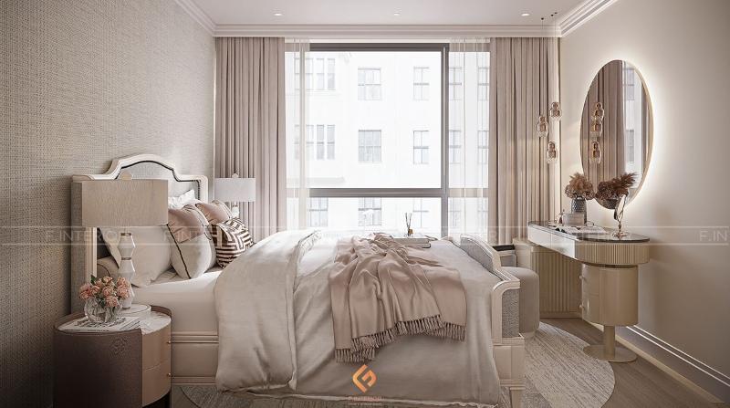 thiết kế nội thất phòng ngủ nhà ống
