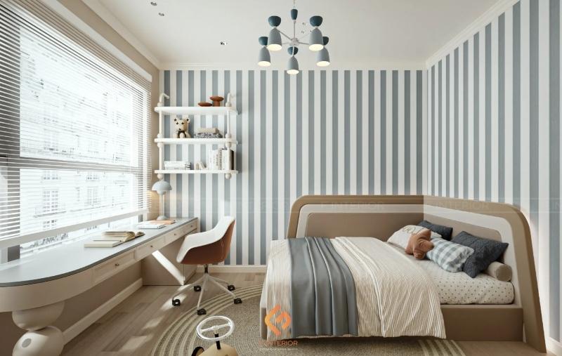 thiết kế nội thất phòng ngủ nhà ống