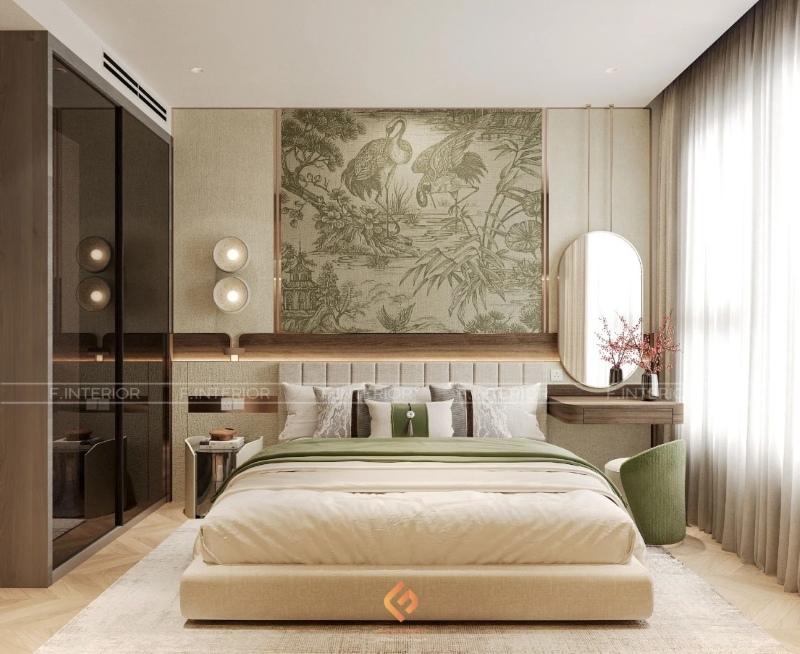 thiết kế nội thất phòng ngủ nhà ống