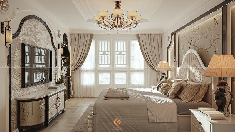 thiết kế nội thất phòng ngủ nhà ống