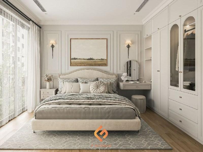 thiết kế phòng ngủ nhà ống