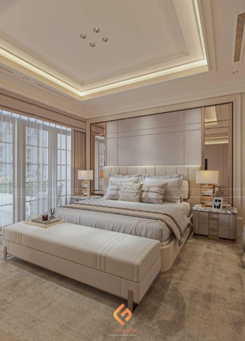 thiết kế phòng ngủ nhà ống