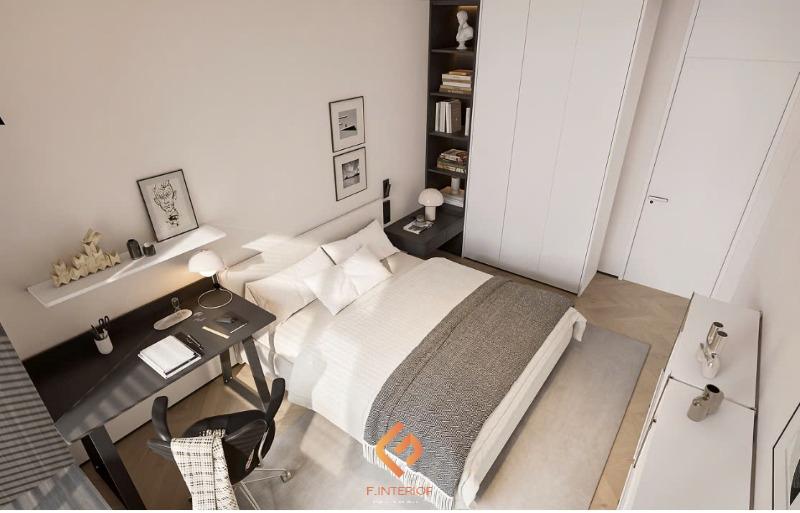 thiết kế phòng ngủ nhà ống