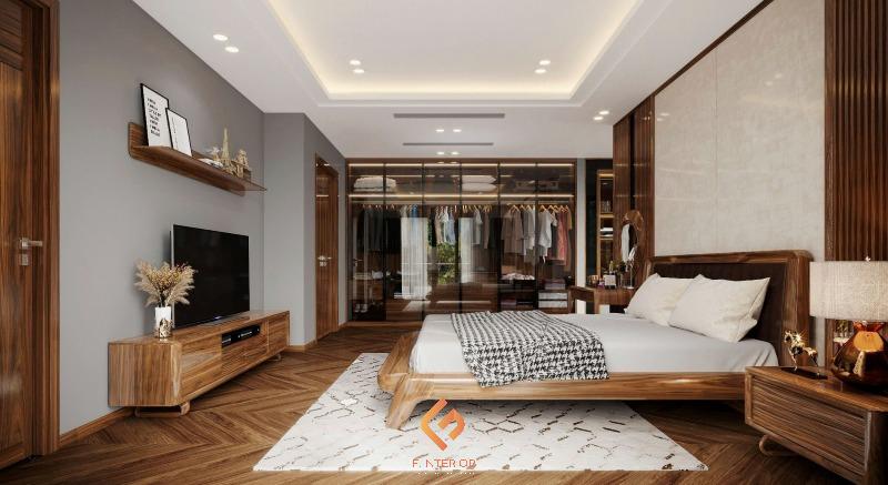 thiết kế phòng ngủ nhà ống