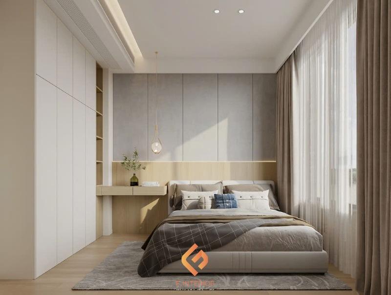 thiết kế phòng ngủ nhà ống