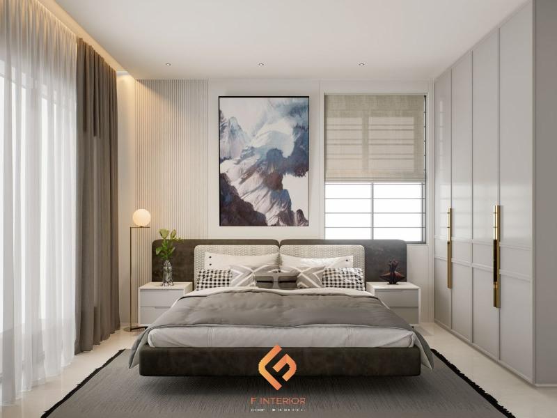 thiết kế phòng ngủ nhà ống