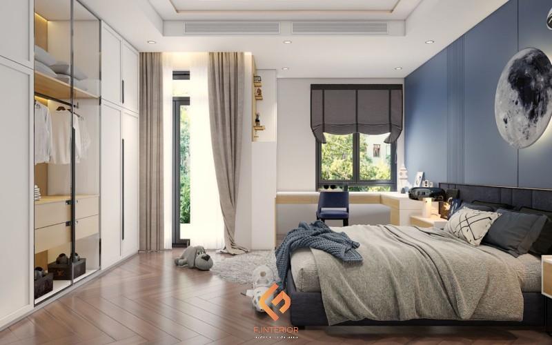 thiết kế phòng ngủ nhà ống