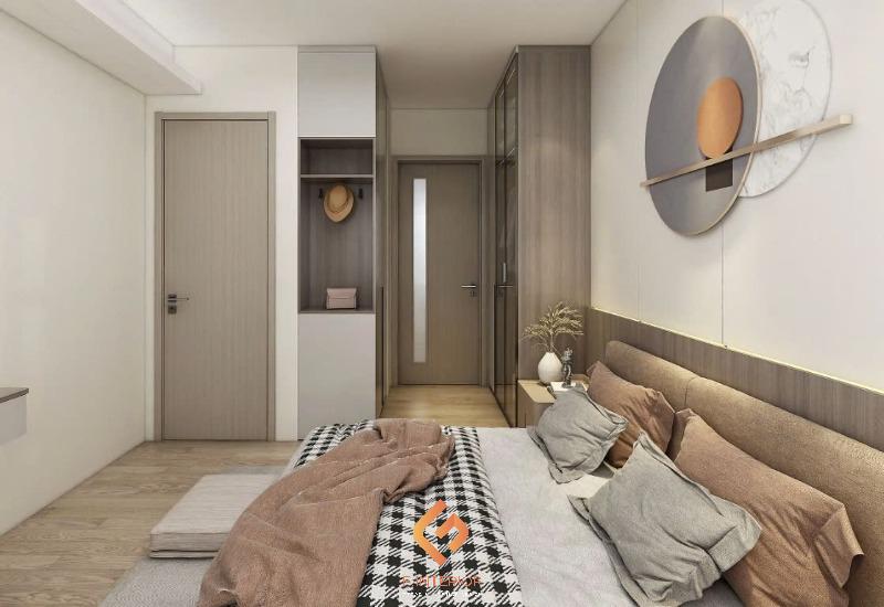 thiết kế phòng ngủ nhà ống