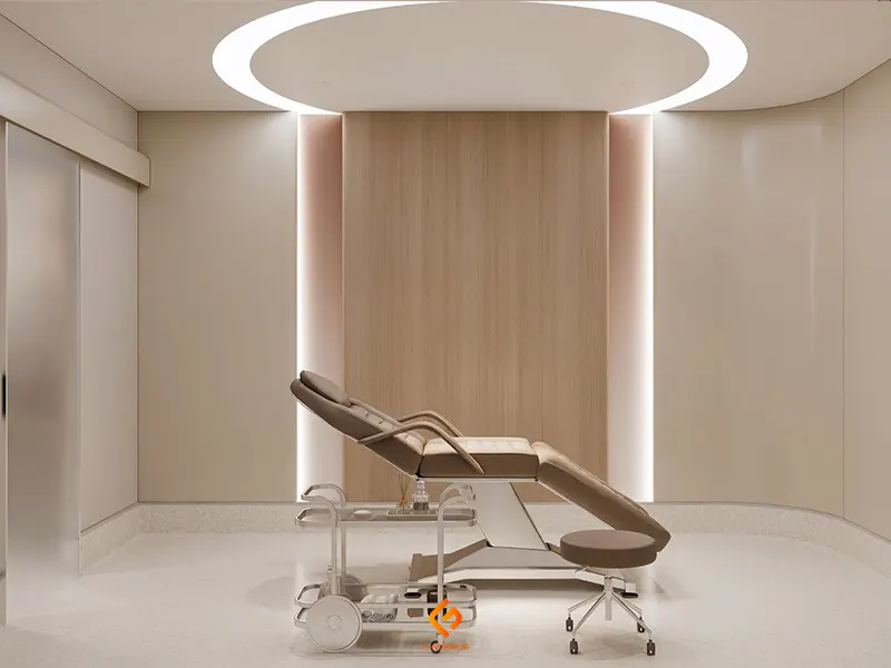 Cửa phải ngăn được tia laser thoát ra hành lang và đảm bảo khả năng thoát hiểm tức thời trong tình huống khẩn cấp Cửa phải ngăn được tia laser thoát ra hành lang và đảm bảo khả năng thoát hiểm tức thời trong tình huống khẩn cấp